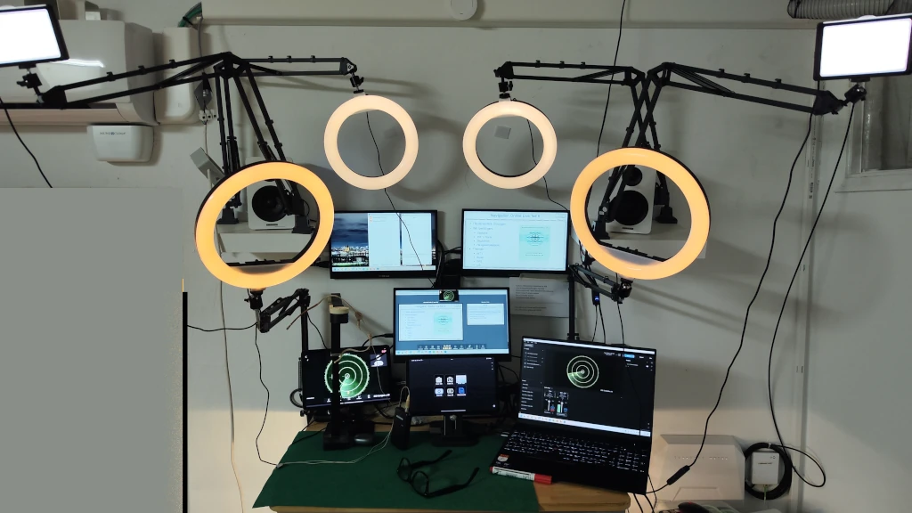 Professionelles Webinar Studio der sportbootschule.tv
