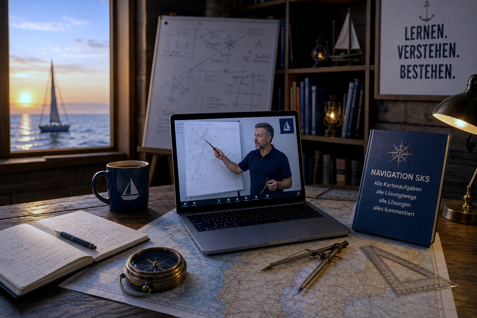 SKS Navigation Workshop mit allen Navigationsaufgaben aus den Prüfungen