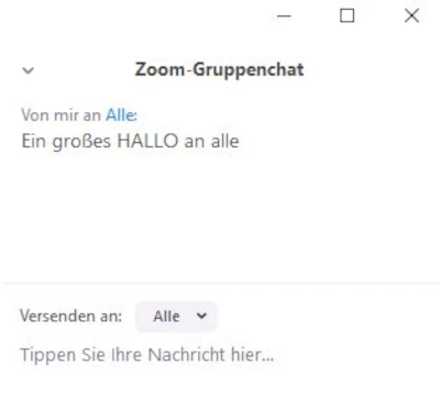 Dies ist die Menü Leiste in den Webinaren der sportbootschule.TV
