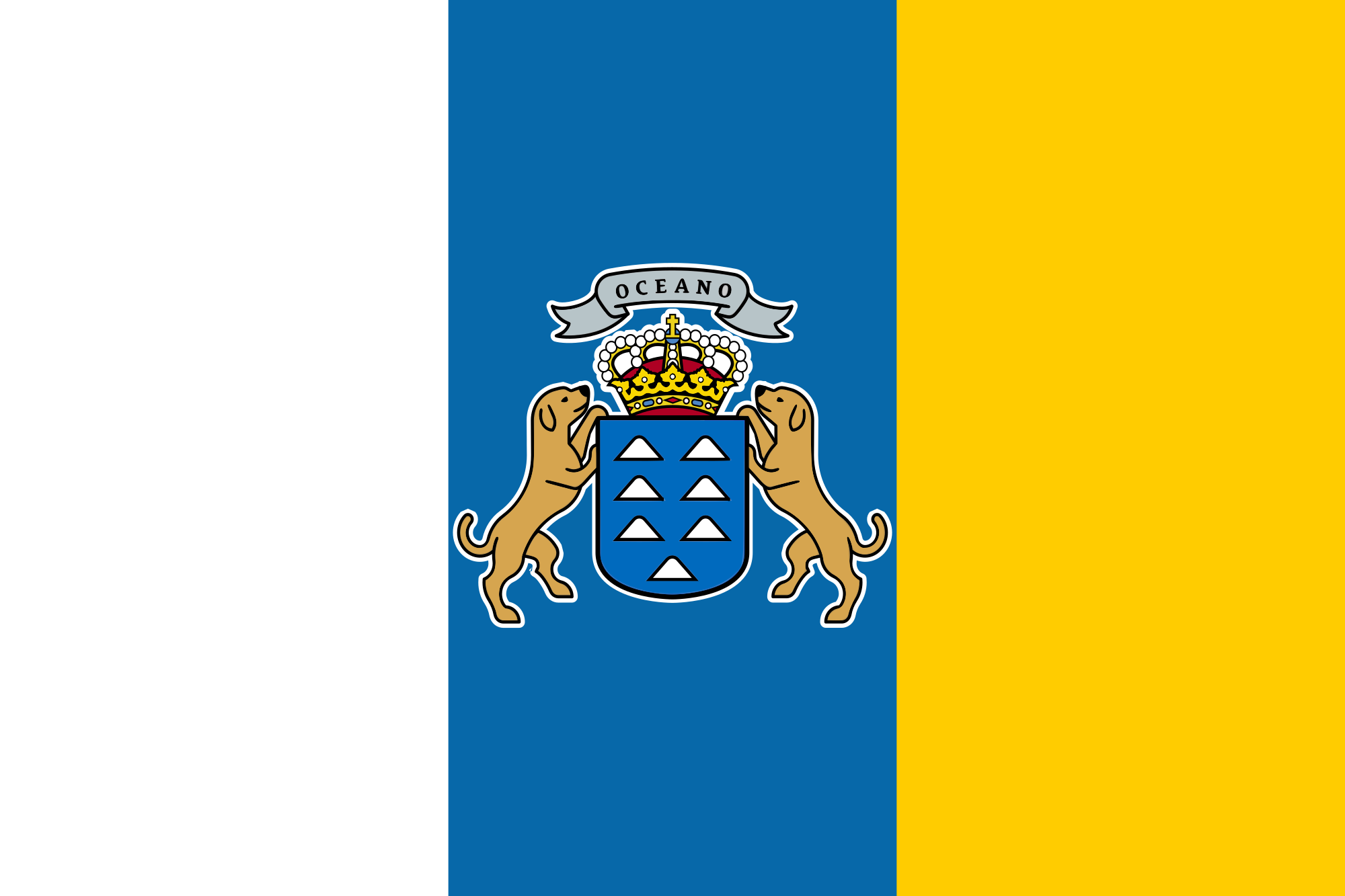 Flagge Kanaren
