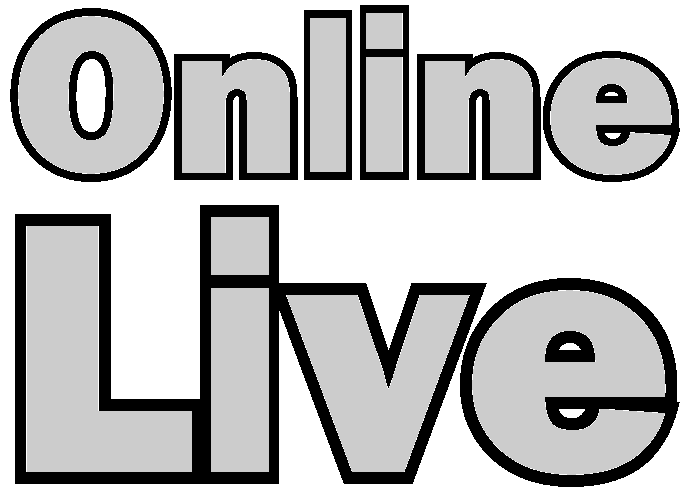 Online Live Logo grau